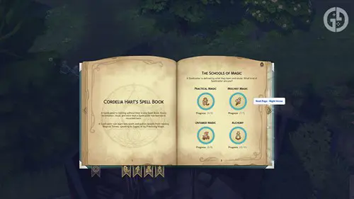 Image of a Spellbook in The Sims 4 Realm of Magic