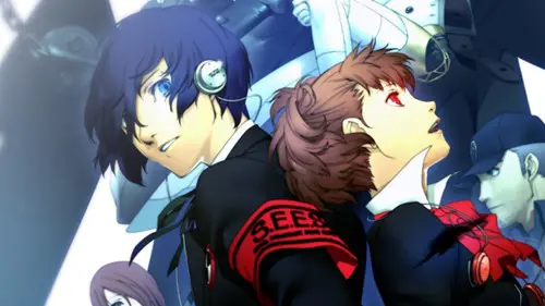 Makoto Yuki and Kotone Shiomi, the male and female Persona 3 Portable protagonists