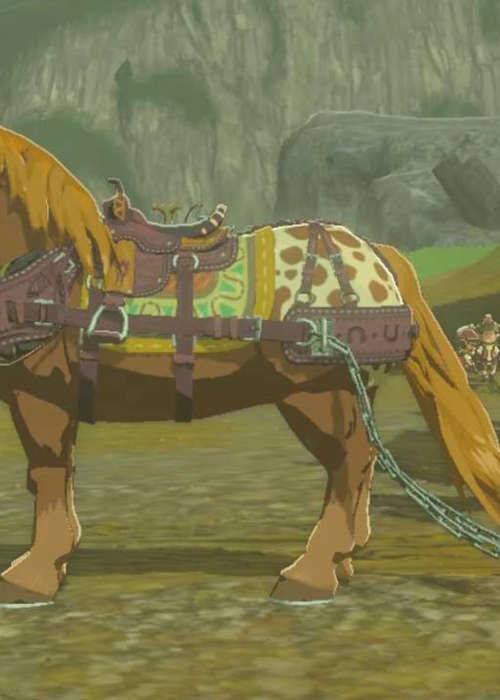 Here's how you get & equip Towing Harness on a horse in Zelda: Tears of the Kingdom