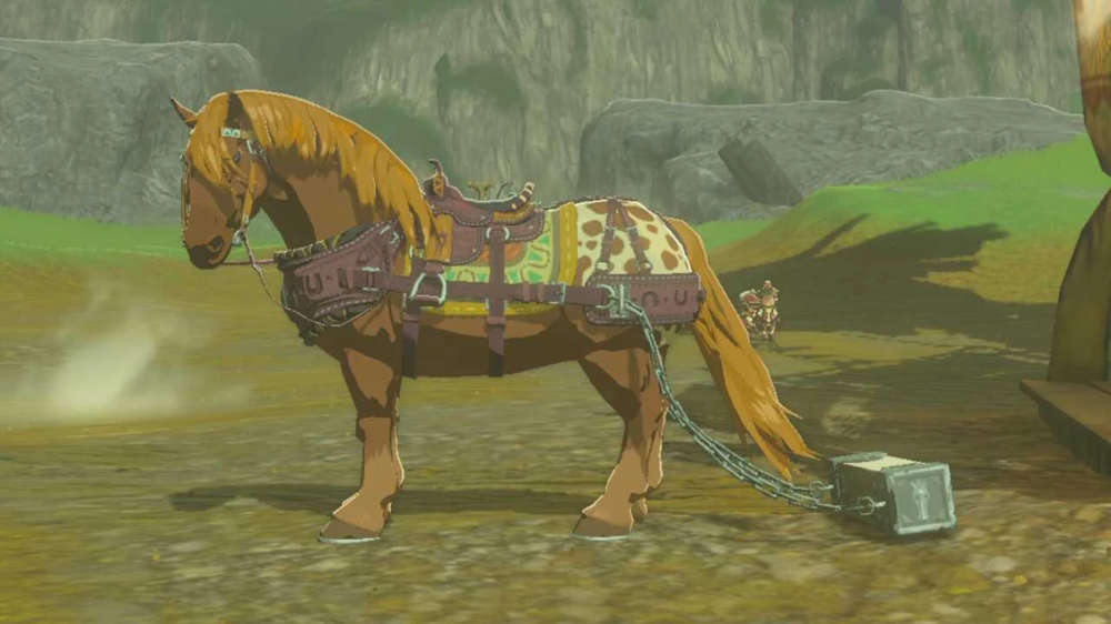 Here's how you get & equip Towing Harness on a horse in Zelda: Tears of the Kingdom