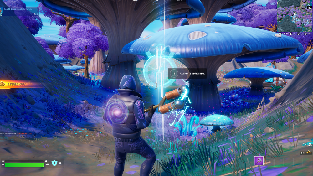 Fortnite Mushroom Obstacle Course: How To Complete