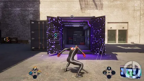 Opening a Prowler Stash in Spider-Man 2