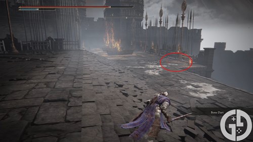 Image of Hornsent and Leda's summon signs in the Shadow Keep in Elden Ring Shadow of the Erdtree