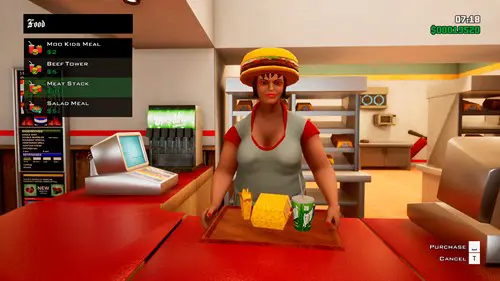 GTA Burger Shot lady