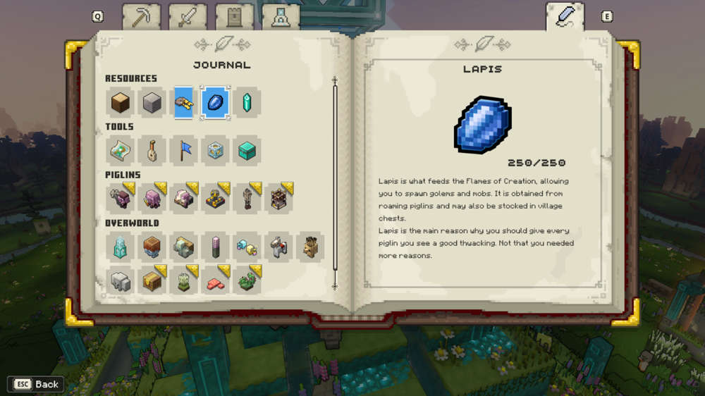 Here's how you can get & use Lapis in Minecraft Legends