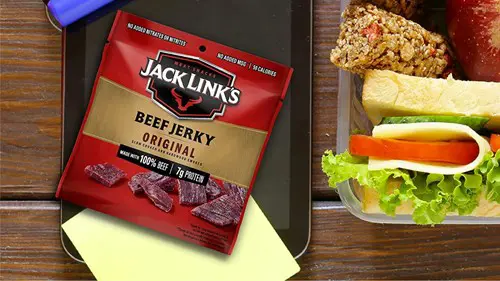 Jack Link's Beef Jerky, one of the best gaming snacks