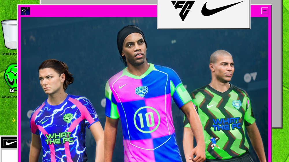 'What The FC' brings together EA FC and Nike for new kit collabs