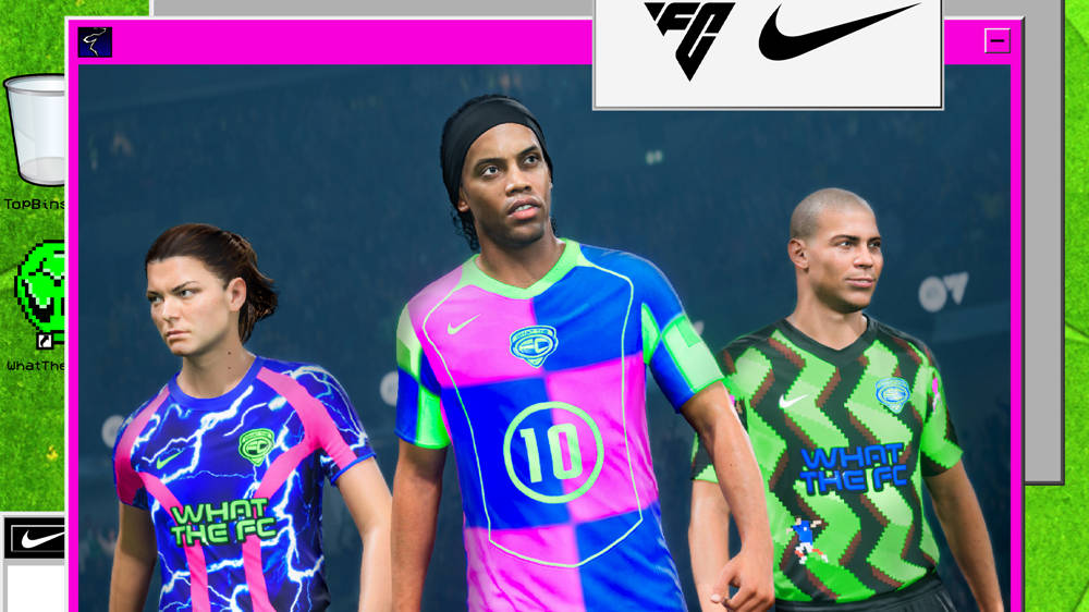 'What The FC' brings together EA FC and Nike for new kit collabs