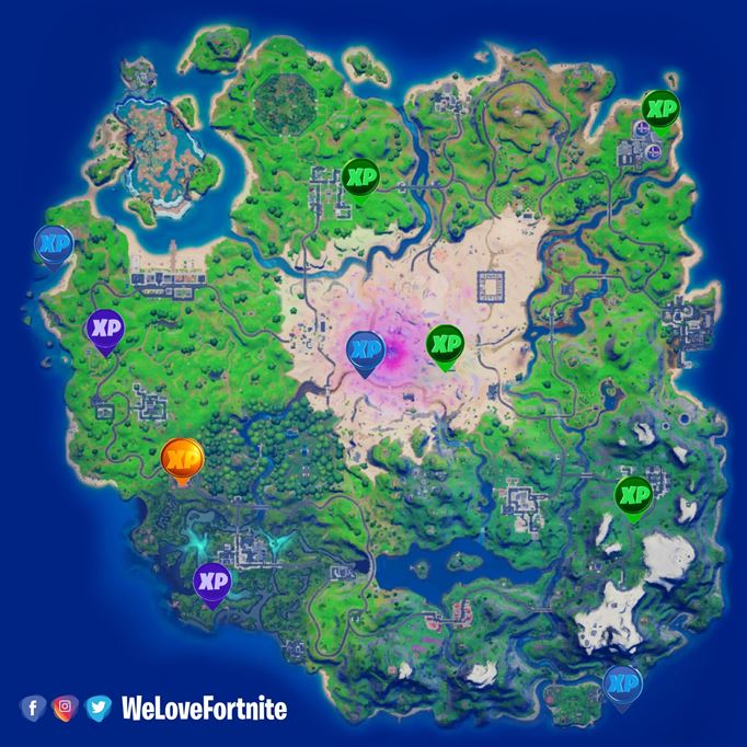 Does Friend Xp Stack In Fortnite Fortnite Xp Coin Locations Ggrecon