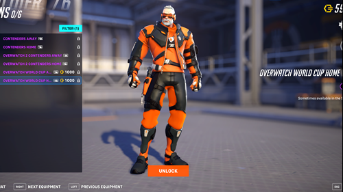 Blizzard Entertainment, Soldier 76 in orange World Cup skin