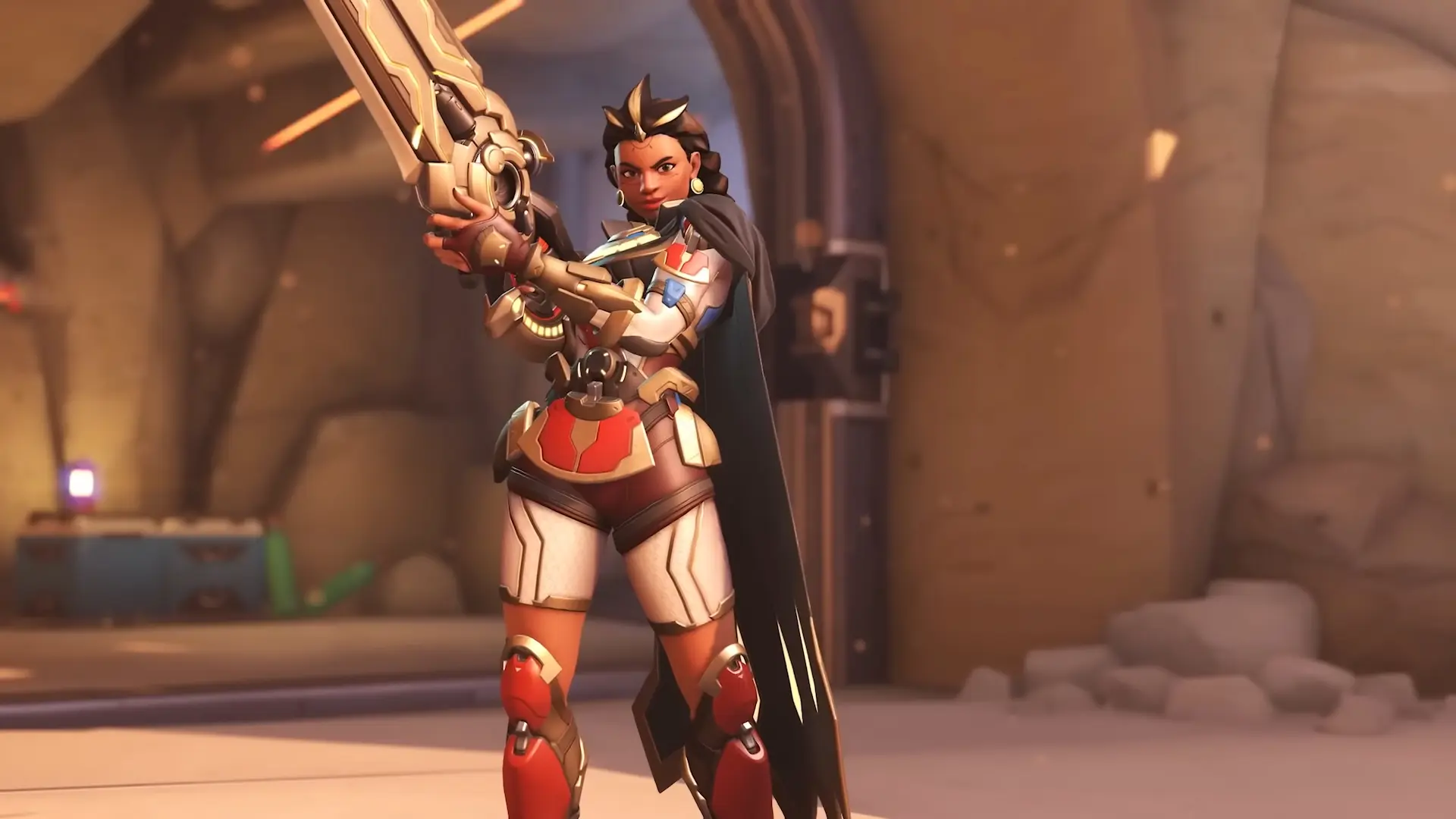 Ilari preparing for battle in Overwatch 2, an S-tier Support hero