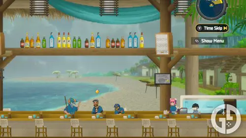 Employees working in the branch in Dave the Diver