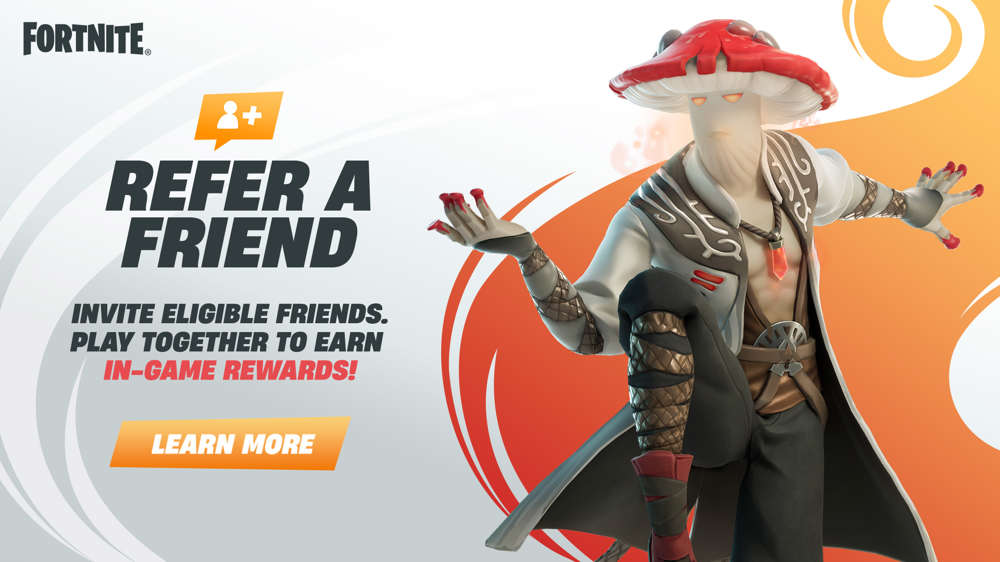 Fortnite Refer a Friend 3.0 (2023): How to register, challenges & rewards