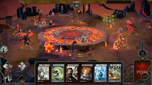 Gameplay in inferni