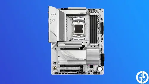 Image of the GIGABYTE B650 AORUS Elite AX ICE motherboard