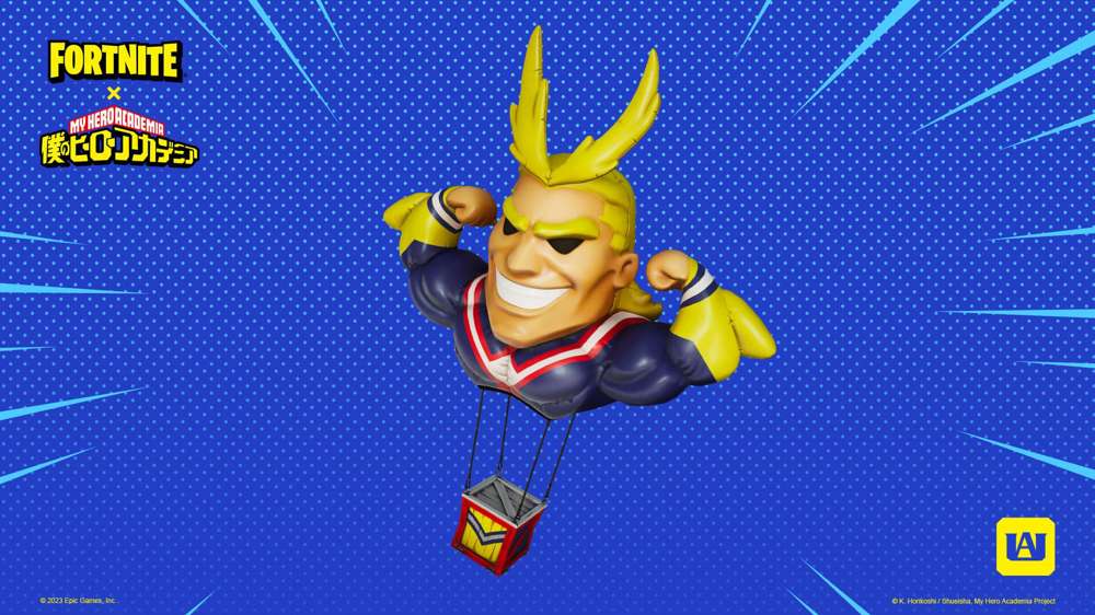 How to assist in searching All Might's Supply Drops in Fortnite