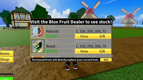 Image of Mythical Fruits in Blox Fruits