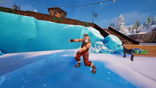 Sgt, Winter on Winterburg in Fortnite