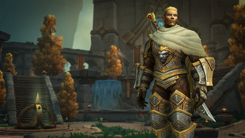 A Paladin in the closed test for World of Warcraft: The War Within.