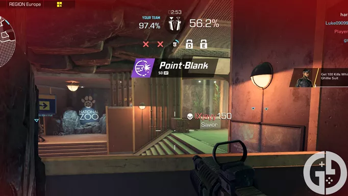 Image of the point-blank medal in XDefiant