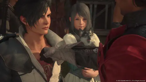 Image of young Clive and Jill in Final Fantasy 16