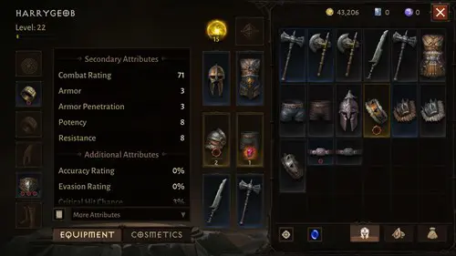 Diablo Immortal Combat Rating How To Check