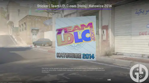 Image of the Team LDLC holo Katowice 2014 sticker in CS2