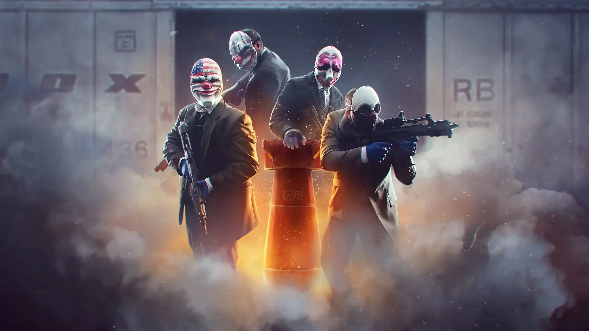 PayDay 2 key art