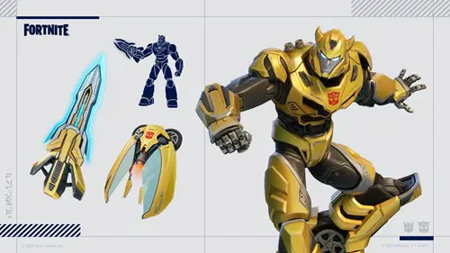 The Bumblebee Skin in Fortnite