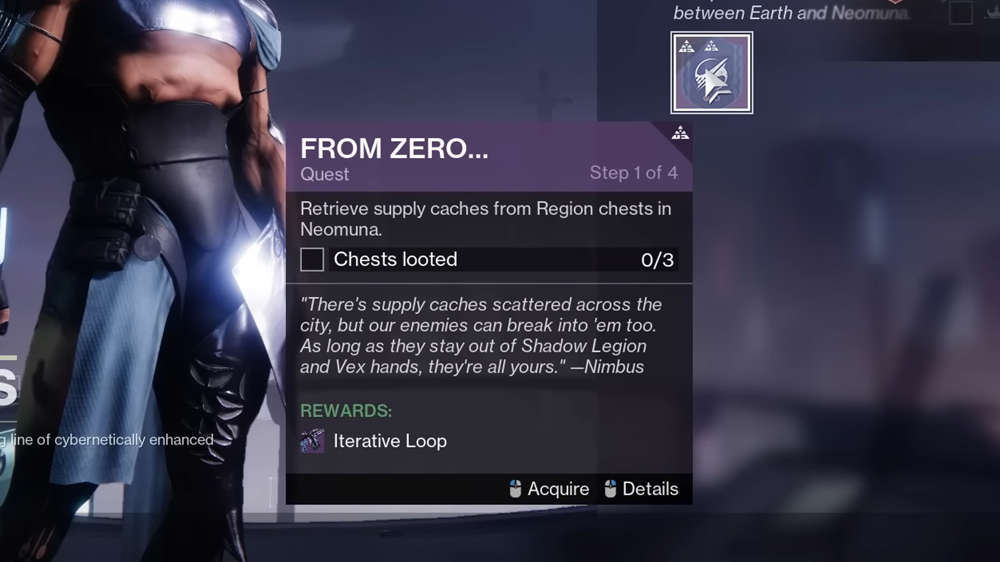 How to start & complete the 'From Zero' quest in Destiny 2