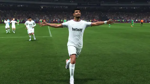 West Ham away kit in EA FC 24