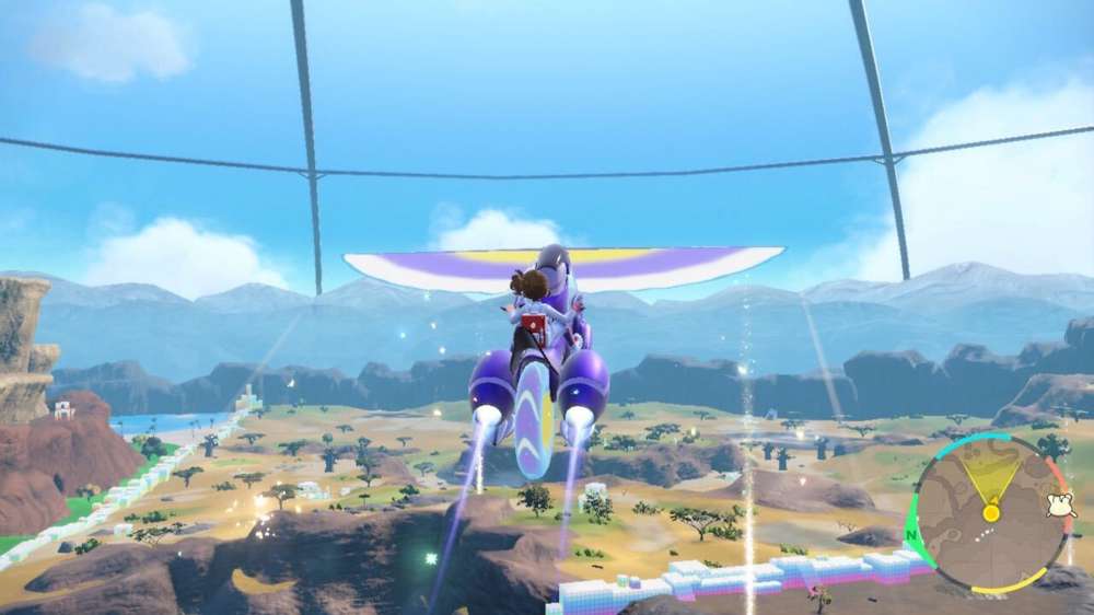 How to fly with Koraidon or Miraidon in Pokemon Scarlet & Violet's Indigo Disk