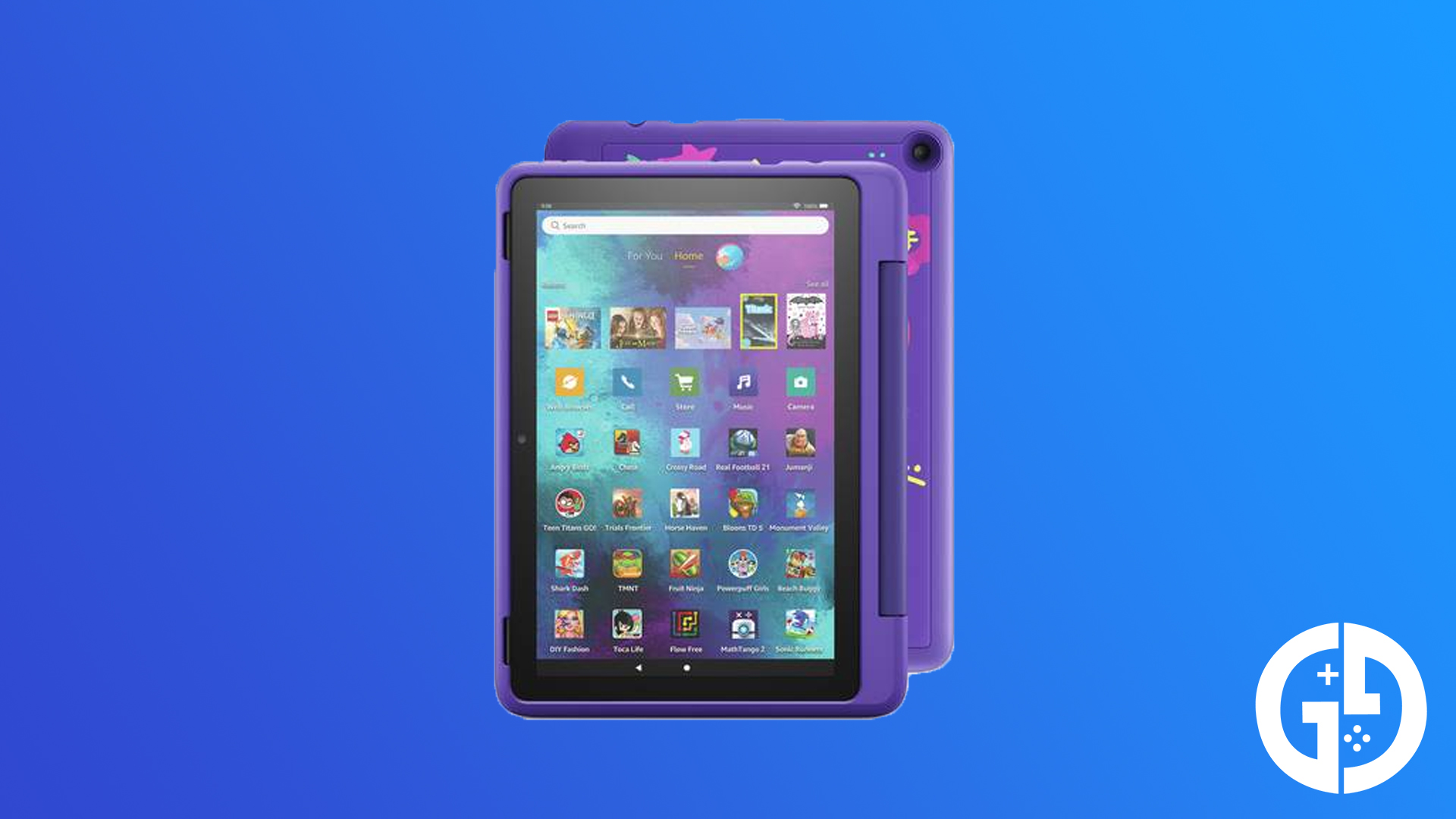 Image of the Amazon Fire 10 Kids Pro Tablet, one of the best tablets for kids to buy in 2024