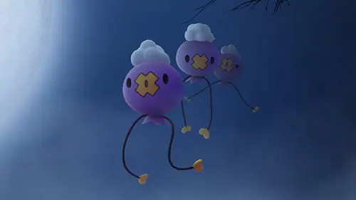 The Ghost-type pokemon Drifloon