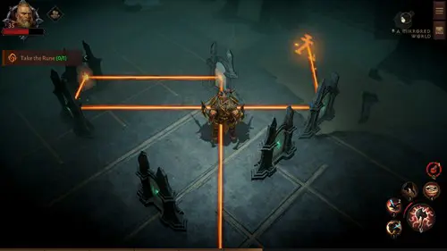 Diablo Immortal Lost Runes Mirror Puzzle