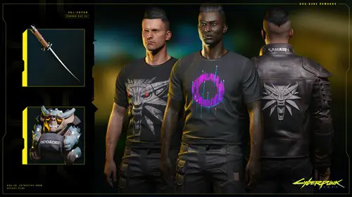 The Cyberpunk 2077 Witcher-themed rewards