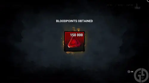 150,000 Bloodpoints as a free gift in DbD