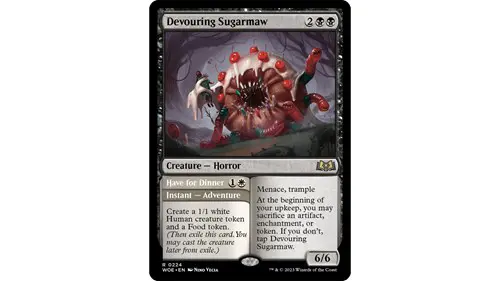 Devouring Sugarmaw Magic the Gathering Wilds of Eldraine