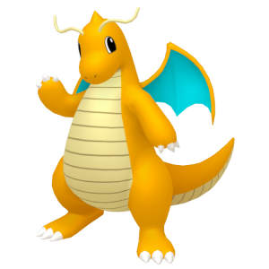 Dragonite from Pokemon Home.