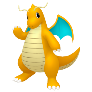 Dragonite from Pokemon Home.