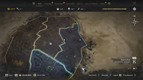 Dying Light 2 Inhibitor Locations Horseshoe