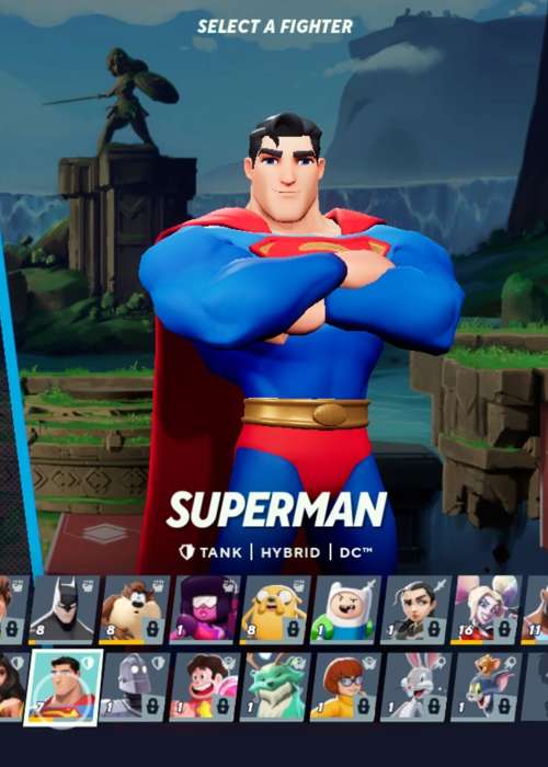 MultiVersus Superman combos, perks & specials