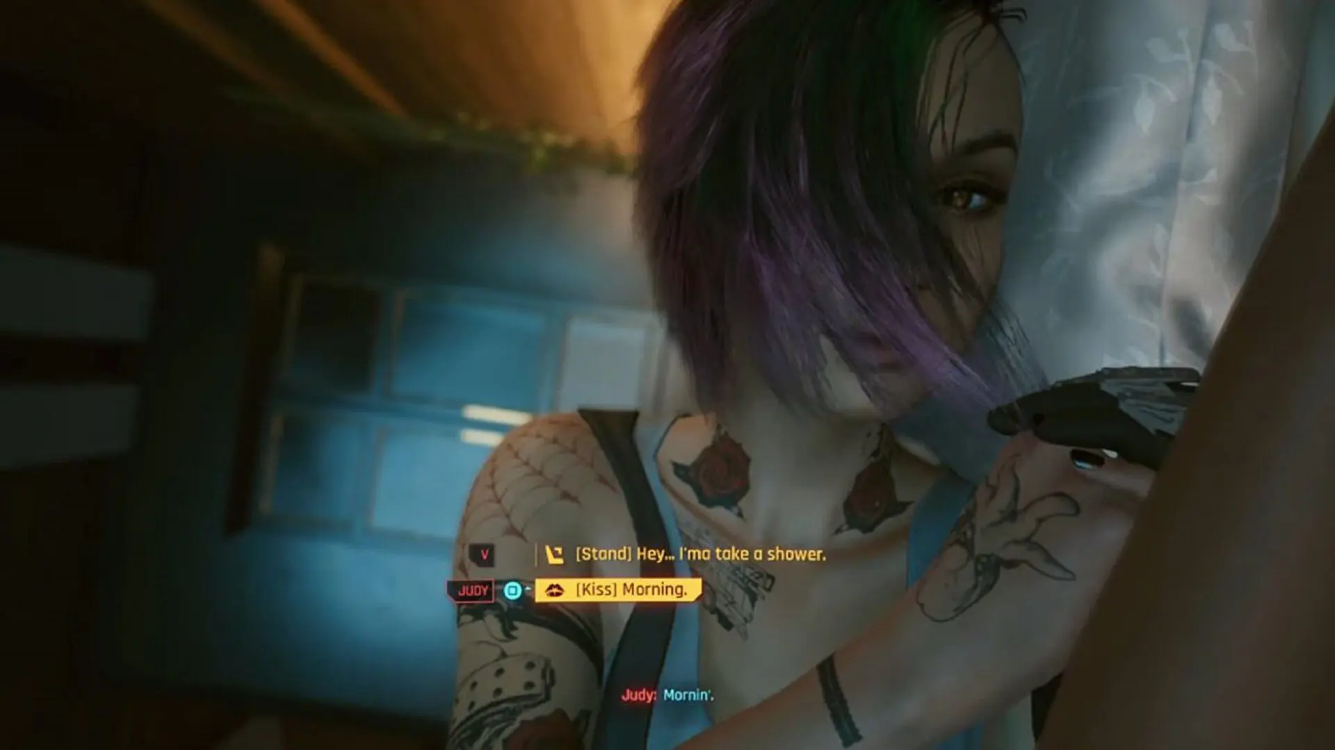 Judy Alvarez, one of the Cyberpunk 2077 romance options