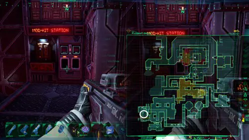 System Shock: Grenade Launcher mod location