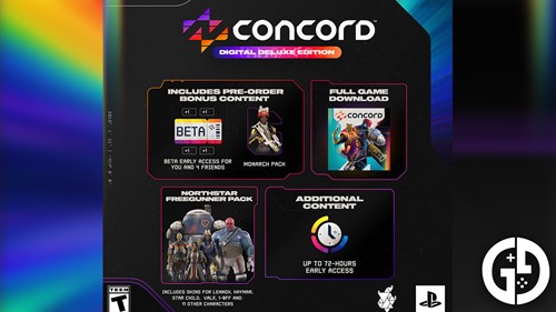 pre-order and digital deluxe contents for Concord