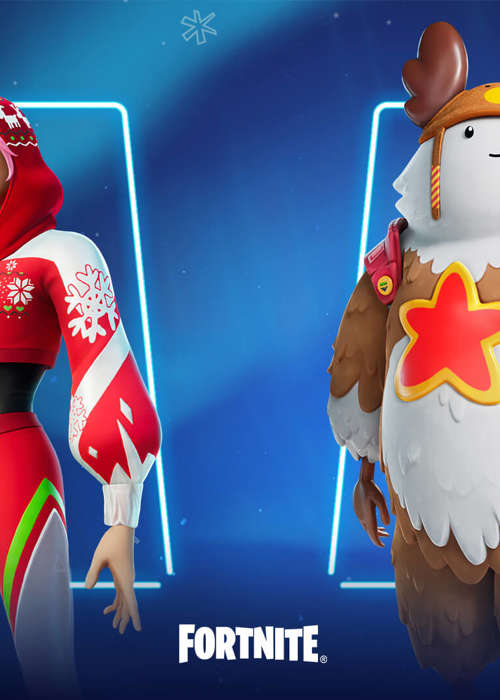 How to get the Fortnite Guff Gringle, Sled Ready Guff, & Arctic Adeline skins