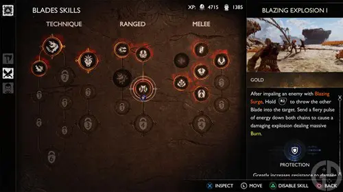 Skills in God of War Ragnarok