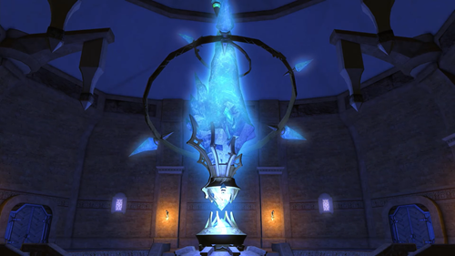 Ul'Dah aetheryte in FFXIV