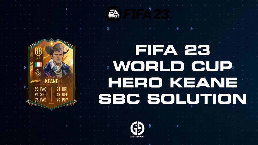 FIFA 23 World Cup Hero Keane SBC Solution