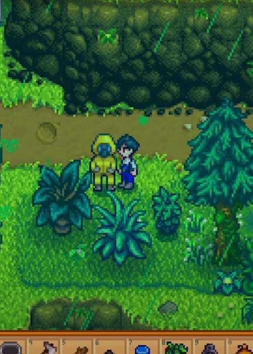 What does green rain do in Stardew Valley?